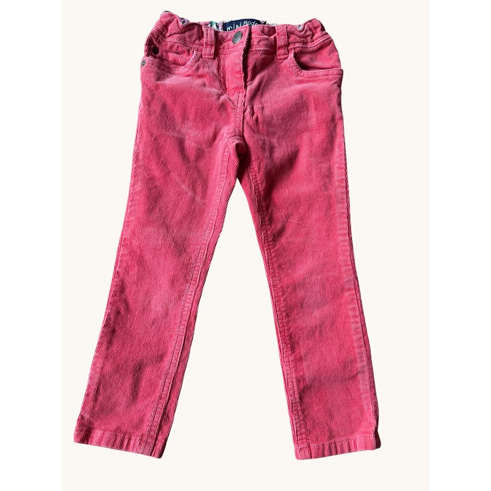 Mini Boden Pink Corduroy Slim Pants Girls 4Y